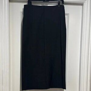 Zara Gray Midi Pencil Skirt for Work
